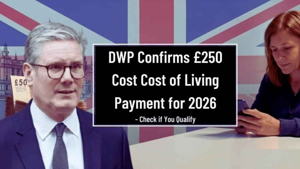 DWP Confirms £250 Cost of Living Payment for 2026