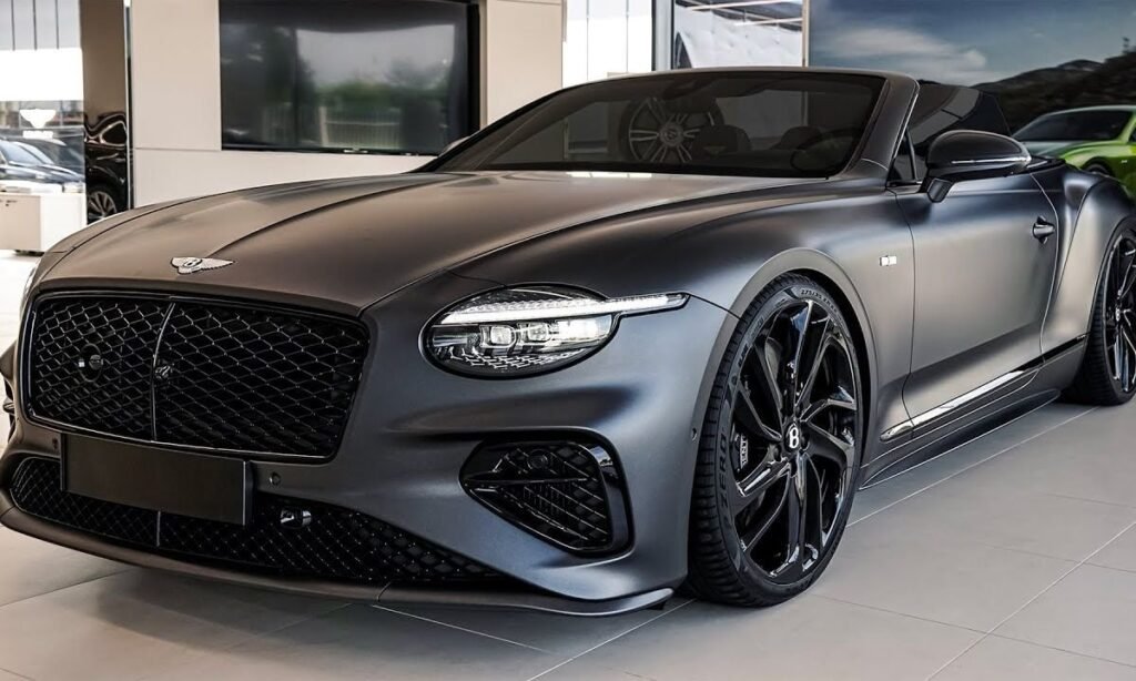 NEW 2026 Bentley Continental GTC Black Edition - Interior and